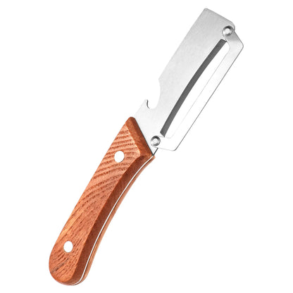 ZAVELY™ 4-in-1 Wooden Vegetable Peeler & Bottle Opener