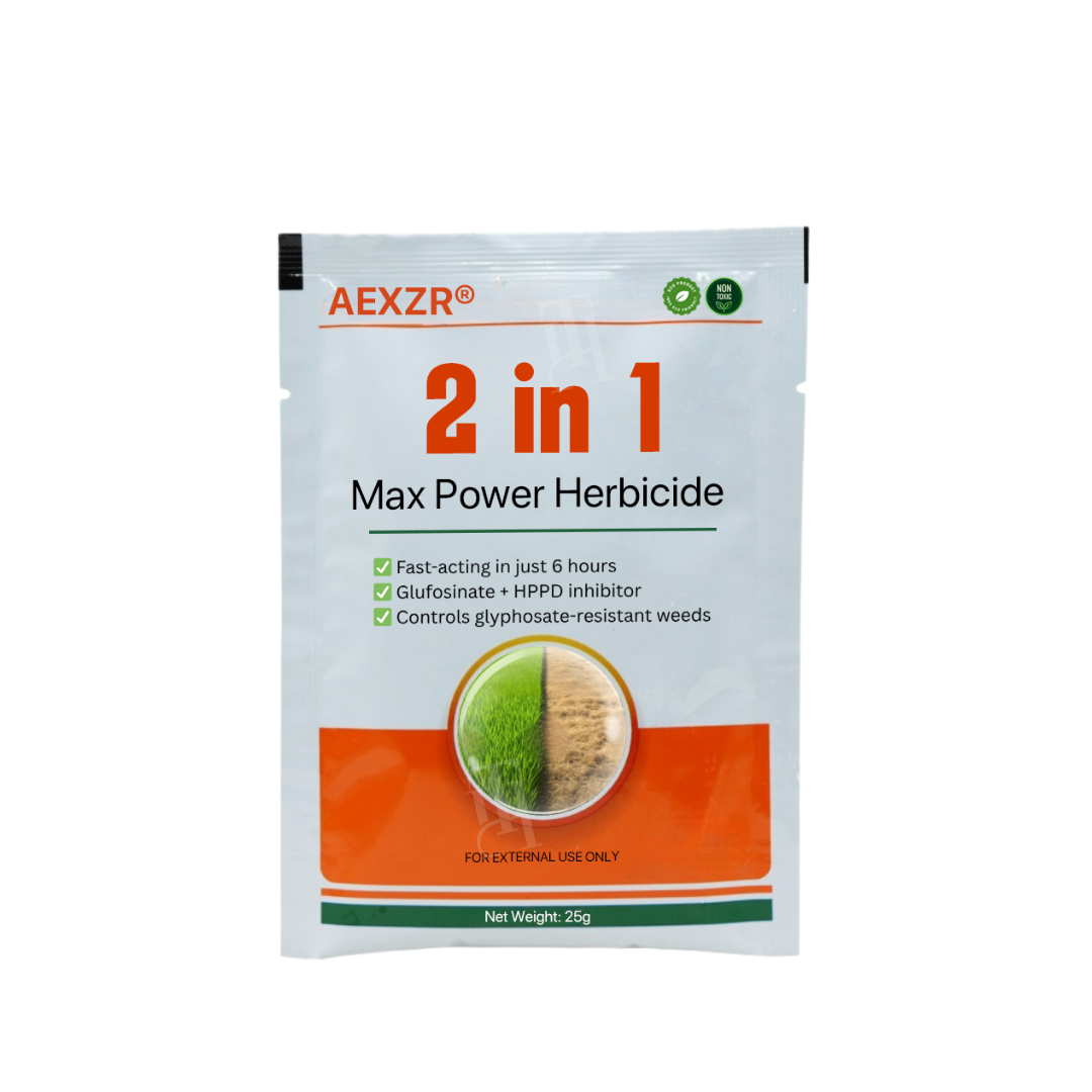 AEXZR® 2 in 1 Max Power Herbicide⚡The Dual-Action Powerhouse: Kills Weeds in 6 Hours, Defeats Glyphosate Resistance For Good.