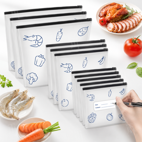 ZAVELY™ Reusable Aluminum Foil Storage Bags