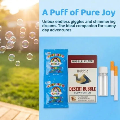 Summervibes Bubble Cigarette Stress Relief Toy Fake Cigarette Mini Bubble Blower Bubble Sticks Relaxation Birthday Christmas Party Gift for Men Women