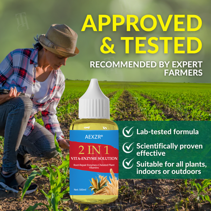 AEXZR® 2 in 1 Vita-Enzyme Solution