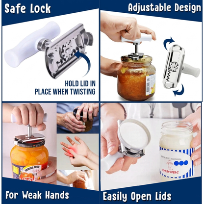 AEXZR® Effortless Adjustable Jar & Bottle Opener
