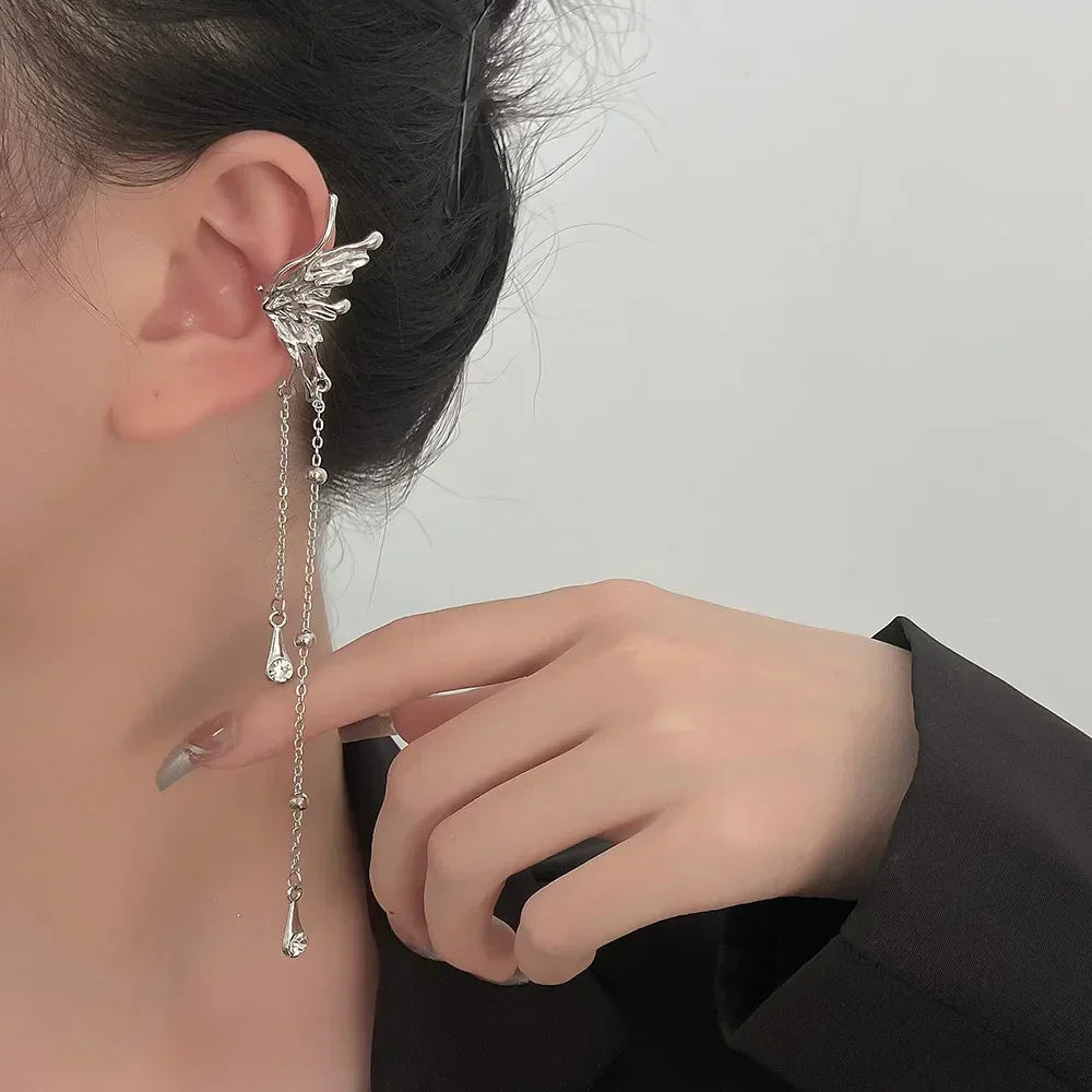 CZTICLE® Elegant Elf Butterfly Zircon Clip Earrings