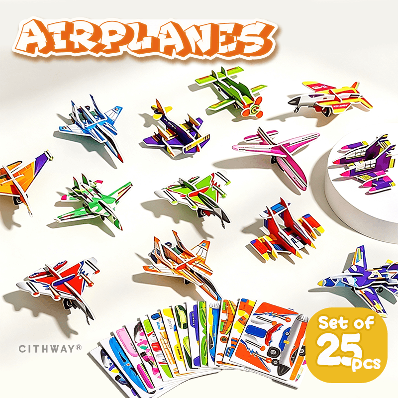 Cithway® 3D Pop-Out Puzzle Set