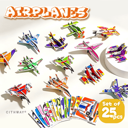 Cithway® 3D Pop-Out Puzzle Set