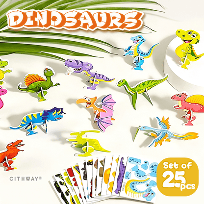 Cithway® 3D Pop-Out Puzzle Set